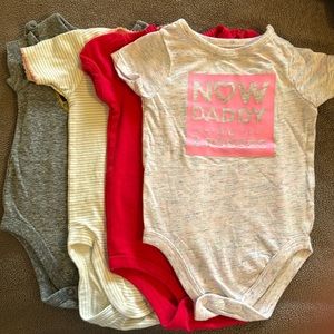 Short sleeve onesies